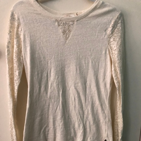 Prana lace long sleeved top - Picture 1 of 2